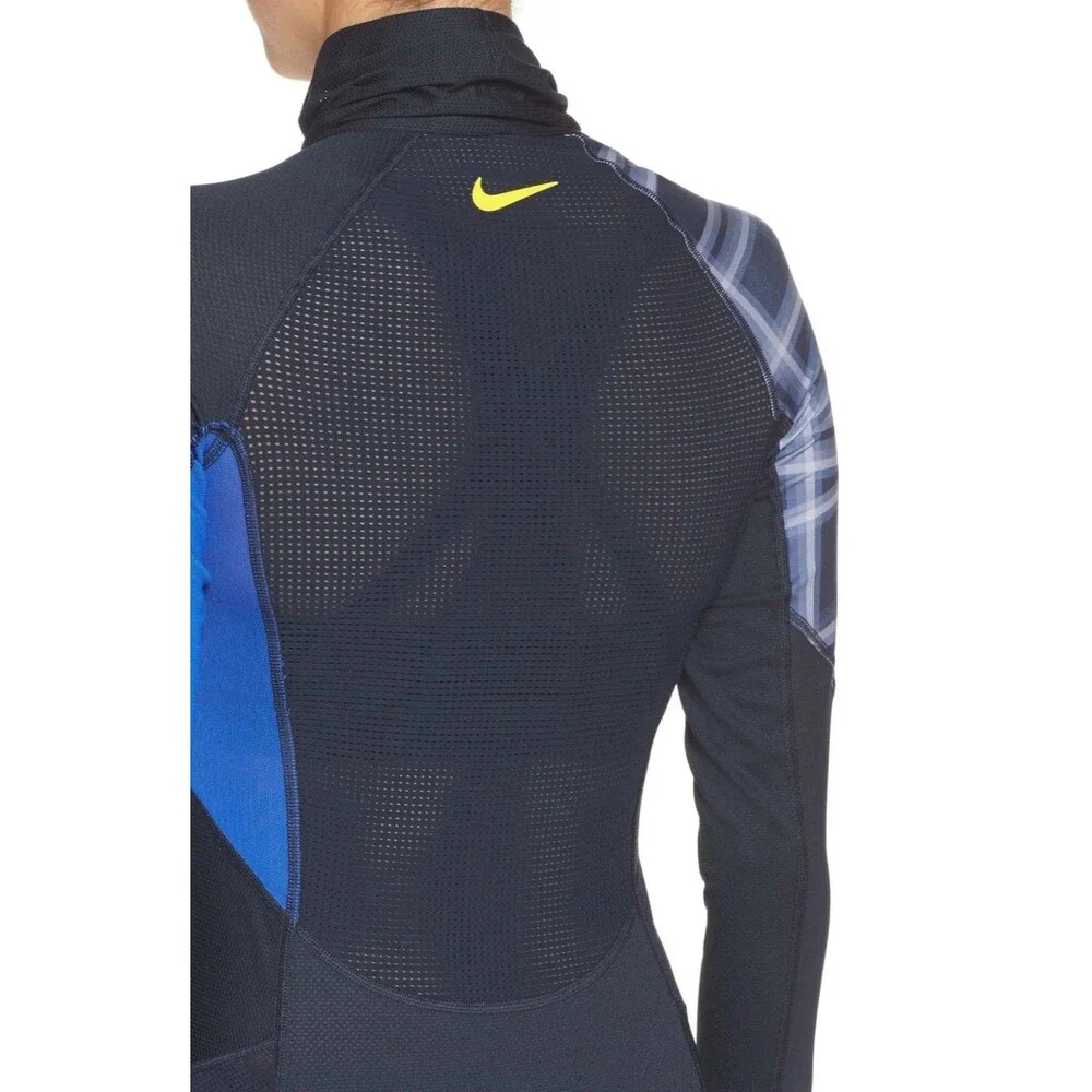 Nike Training Pullover Hypercool Blue Long Sleeve Shirt